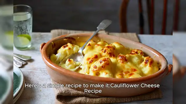 Video thumbnail for Cauliflower Cheese_ A Comfort Food Favorite