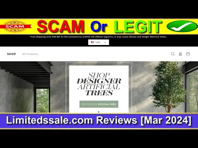 Video thumbnail for Limitedssale Reviews ⚠️(( BEWARE IN 2024! ))⚠️Is Limitedssale.com SCAM or LEGIT ?⚠️😲