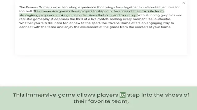 Video thumbnail for football. This immersive game allows players to step into the shoes of their favorite team, strategizing plays and making crucial decisions that can lead to victory. With stunning graphics and realistic gameplay, it captures the thrill of