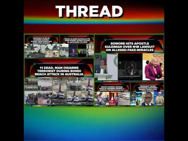 Video thumbnail for NewsThread @1pm 17-12