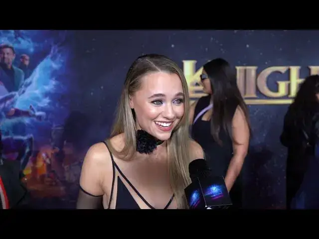 Video thumbnail for Madison Iseman Talks Knights of the Zodiac at Premiere