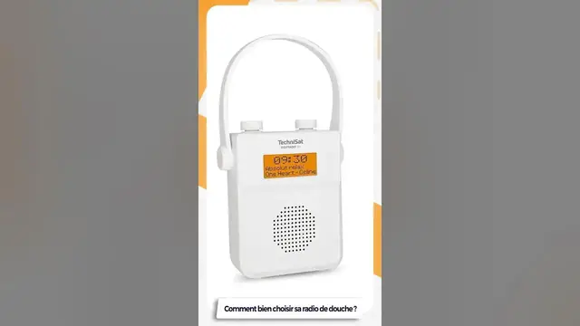 Video thumbnail for 🛀 Caractéristiques d'une radio de douche !📻 🚿