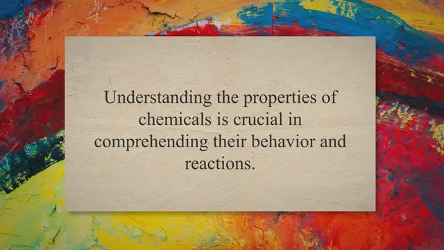 'Video thumbnail for Chemical Properties Definition, And Examples'