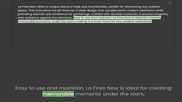 Video thumbnail for space. This innovative fire pit features a sleek design that complements modern aesthetics while providing warmth and ambiance for gatherings. Crafted with durable materials, it ensures longevity and resilience against the elements. Easy