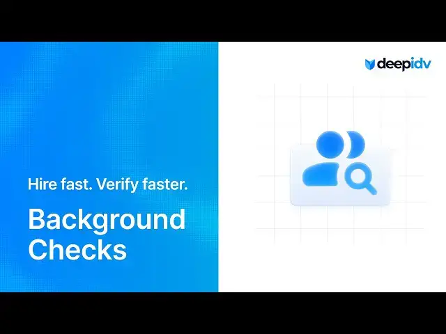 Video thumbnail for deepidv - Every Check Explained - Background, Education, Criminal, Identity & More