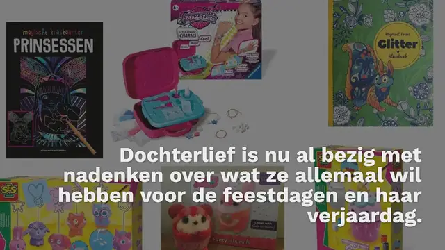 Video thumbnail for Cadeau meisje 8 jaar – een verlanglijst met cadeautips