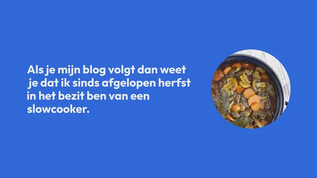 Video thumbnail for Slowcooker recepten