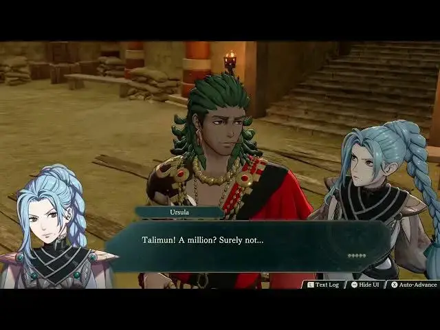 Video thumbnail for Fire Emblem: Fortune's Weave - 1 Theodora Path Ch 5: Forgotten Alcar: Post Match Cutscene