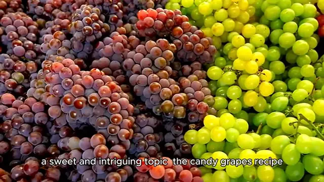 Video thumbnail for Candy Grapes Recipe