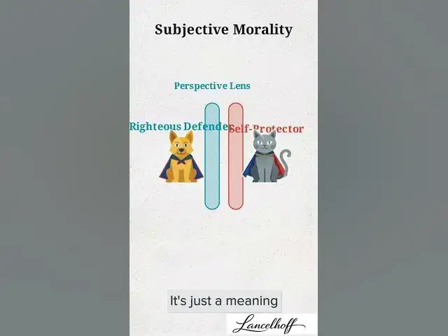 Video thumbnail for Why Your Mind Creates Villains - Subjective Morality