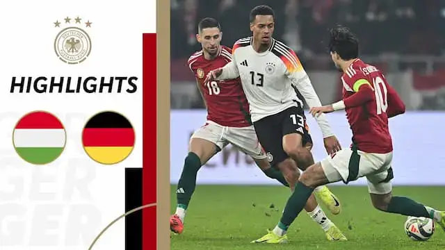 'Video thumbnail for Hungary vs. Germany | Highlights UEFA Nations League'