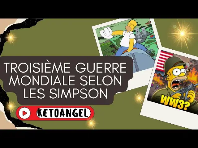 Video thumbnail for La vision de la Troisième Guerre mondiale selon Les Simpson  Une Perspective Satirique