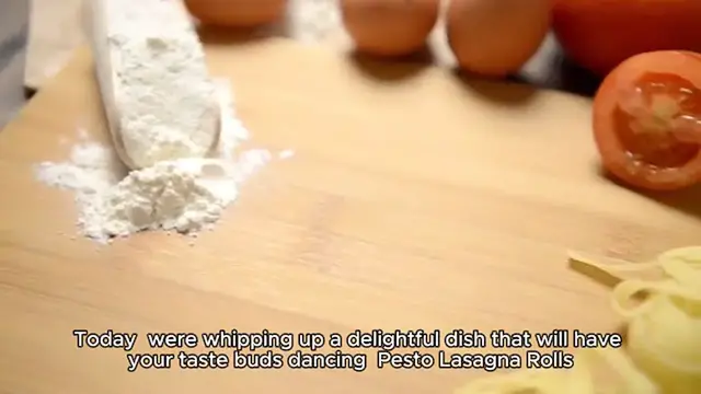 Video thumbnail for Pesto Lasagna Rolls Recipe