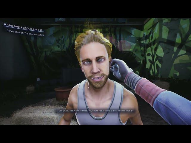 Video thumbnail for High On Life 2 - Circuit Arcadia Zoo: Pass Through Human Exhibit: Find Lugblob & Place On Power Bed