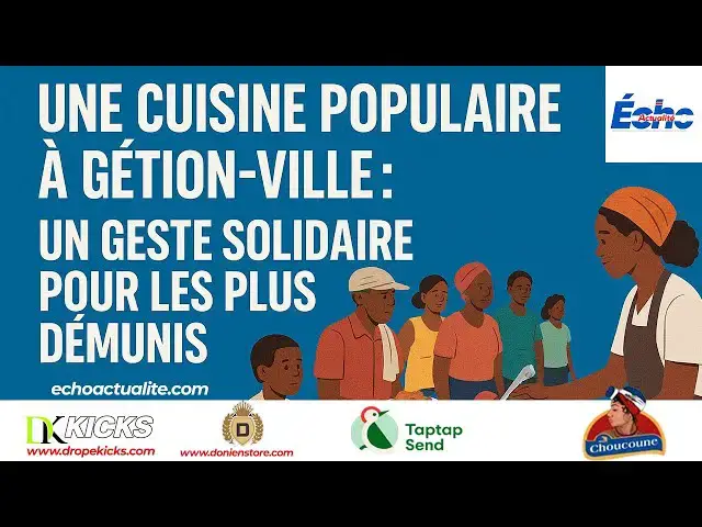 'Video thumbnail for Une Cuisine Populaire à Pétion-Ville : Un Geste Solidaire pour les Plus Démunis'