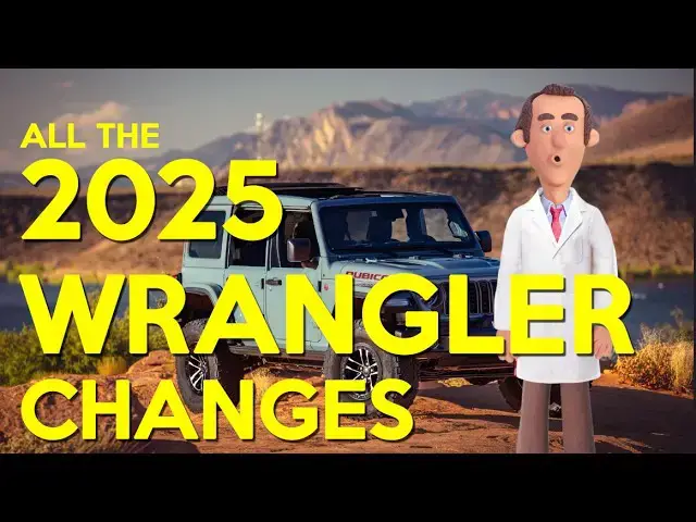 Video thumbnail for All the 2025 Jeep Wrangler changes!