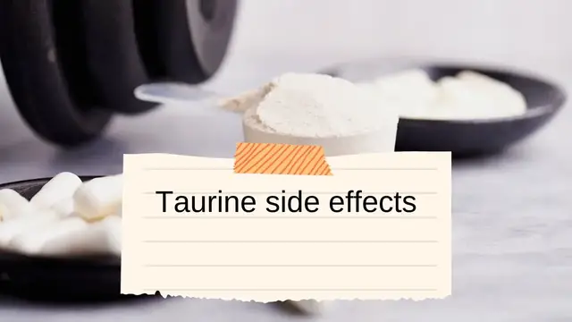 Video thumbnail for Taurine side effects: video blog