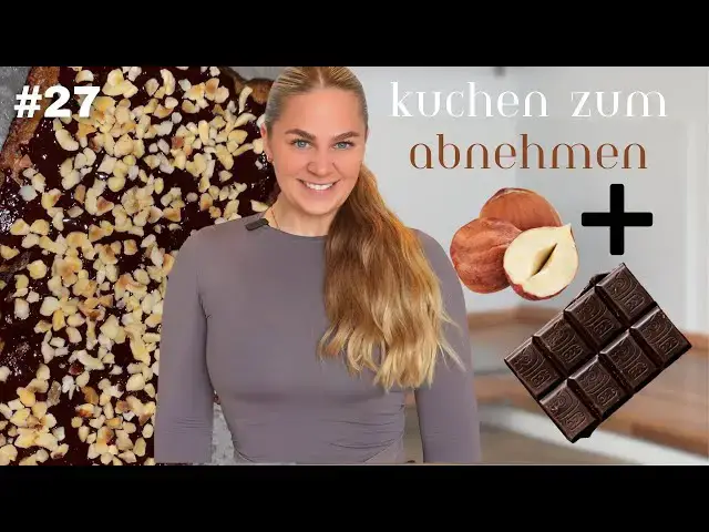 Video thumbnail for ZUCKERFREIER NUSSKUCHEN 🌰😍 | GEMEINSAM ABNEHMEN 2025 #27