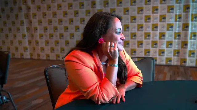 'Video thumbnail for Sara Tomko Talks Final Season of Resident Alien at Comic-Con'