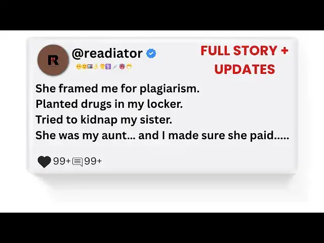 'Video thumbnail for [FULL STORY] My Own Aunt Tried to Destroy My Future... So I Made Her Pay | Readiator'