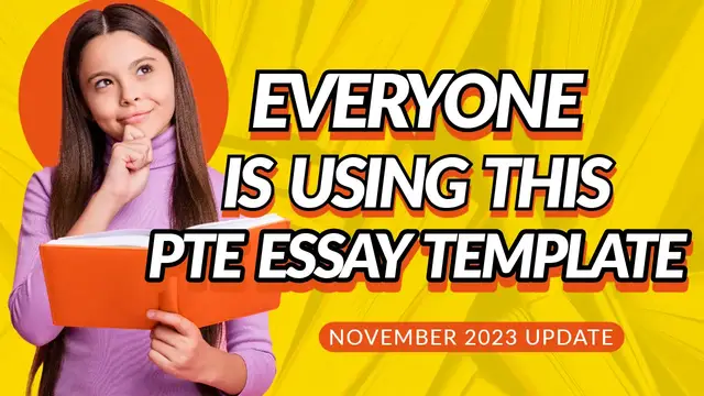 Video thumbnail for Why everyone is using this PTE Essay Format [November 2023]