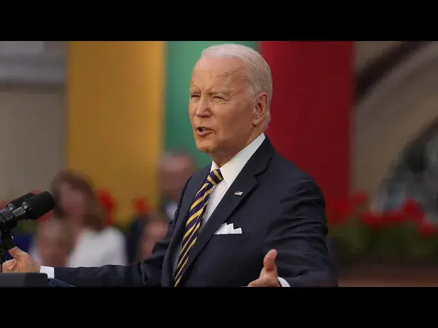 Video thumbnail for Biden Has Meltdown At Press Event - Snaps At Reporters In Chaotic Scene