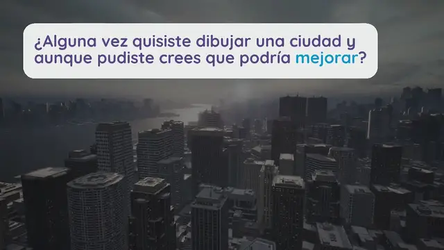 Video thumbnail for Cómo dibujar un paisaje urbano paso a paso / consejos y trucos para principiantes