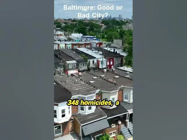 'Video thumbnail for Baltimore  A City of Rich Heritage and High Crime'