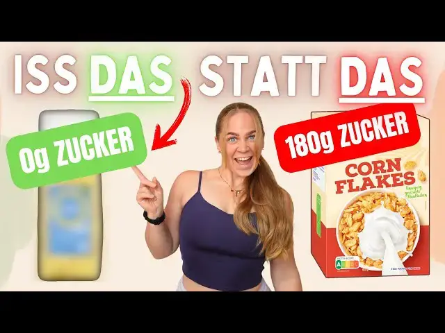 Video thumbnail for DAS verändert ALLES! Zuckerfreie Alternativen zum ABNEHMEN