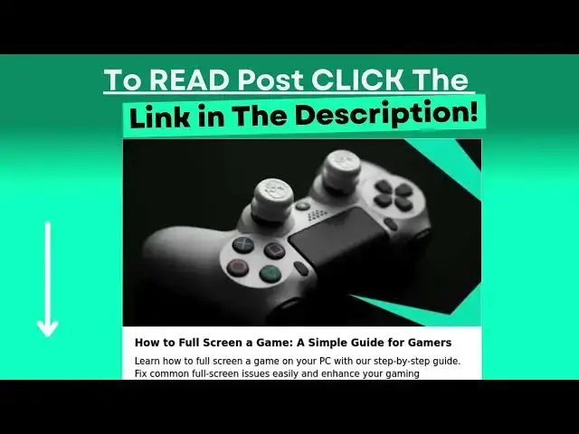 Video thumbnail for How to Full Screen a Game: A Simple Guide for Gamers