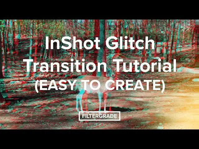 'Video thumbnail for InShot Glitch Transition Tutorial (EASY TO CREATE)'