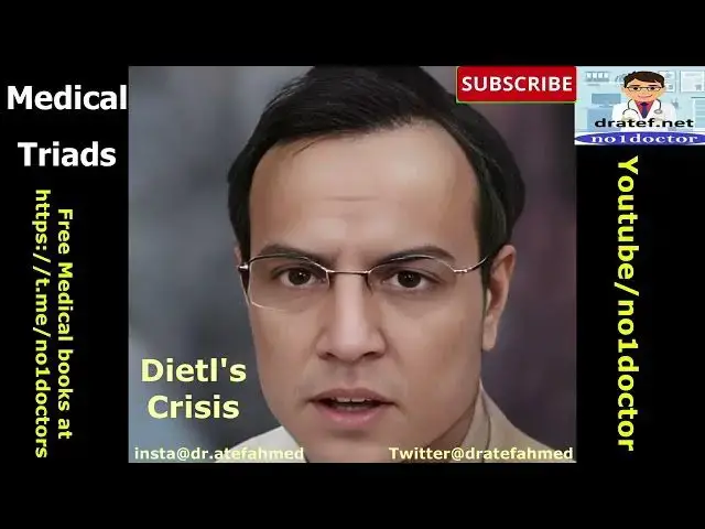 Video thumbnail for Dietl's Crisis Triad/Medical Triads/Medical Mnemonics/#shorts/Medical students/Frcs/Usmle/no1doctor