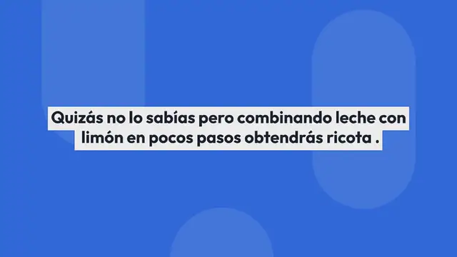 Video thumbnail for Combina la leche y el jugo de limón, lo que pasa después es increíble.