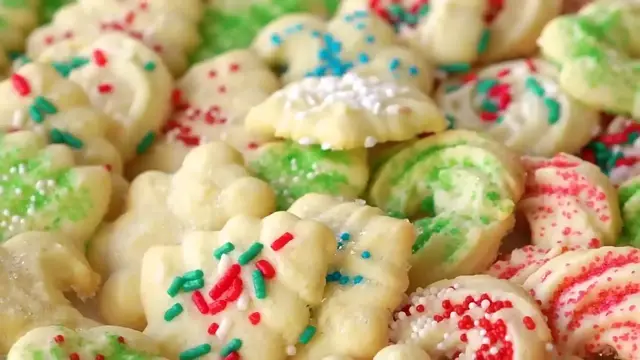 'Video thumbnail for The Best Holiday Cookie¿ ¦ Melissa Clark’s Almond Spritz Cookies ¦ NYT Cooking (720p 24fps)'