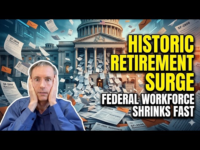 Video thumbnail for OPM Retirement Backlog Hits All‑Time High as Federal Workforce Shrinks