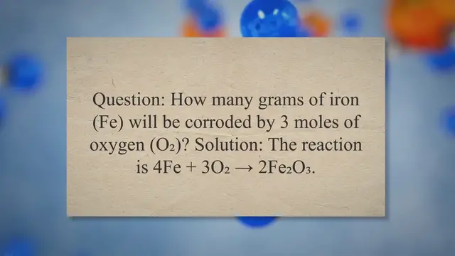 Video thumbnail for Sample problems corrosion