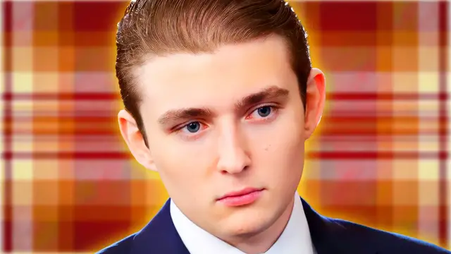 Video thumbnail for Barron Trump's Thanksgiving Appearance Has Us All Looking Twice