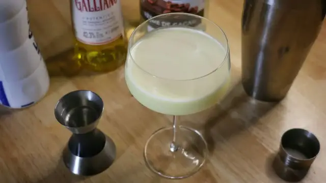 'Video thumbnail for Our Golden Cadillac Cocktail Recipe Puts White Russians To Shame'
