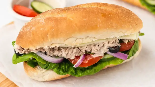 'Video thumbnail for Copycat Subway Tuna Sandwich Recipe'
