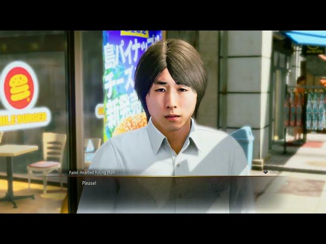 Video thumbnail for Yakuza Kiwami 3 - Substories Love's Cupid: Fight | Buy Snacks | Kiryu Meets Hiroshi Cutscene | NS2