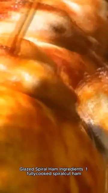 Video thumbnail for spiral ham recipe