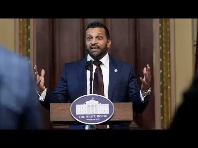 Video thumbnail for Kash Patel Rocks DC With Stunning Announcement On Epstein Client List