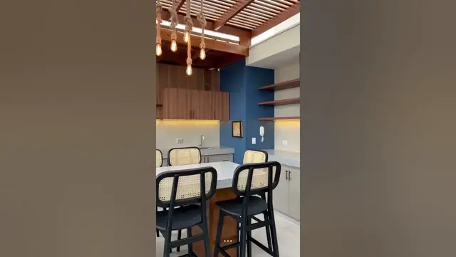 Video thumbnail for Wooden Chairs Dining | Interior Design #shorts