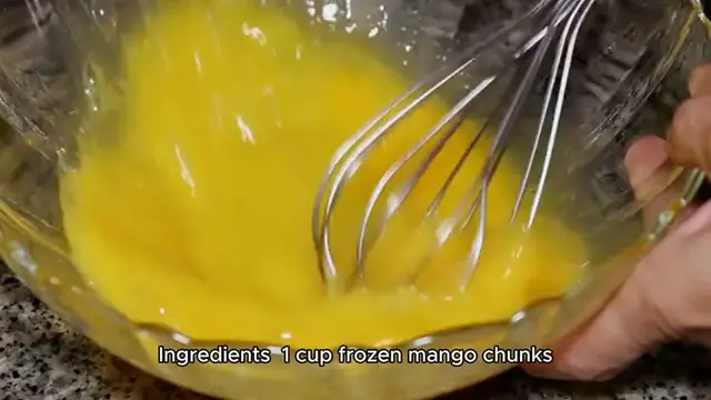 Video thumbnail for mango smoothie recipe