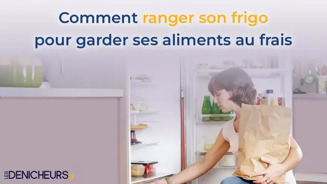 Video thumbnail for 🧀​ Comment ranger son frigo pour garder ses aliments au frais ? 🍇