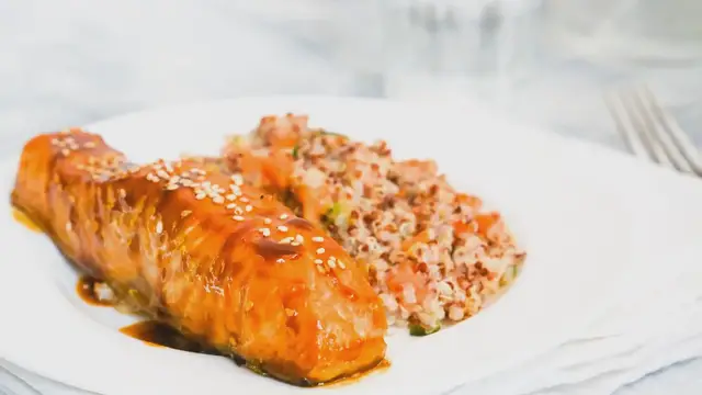 Video thumbnail for Quick and Easy Baked Salmon Recipe_ A 30-Minute Healthy Meal