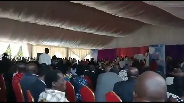 'Video thumbnail for Bonny Khalwale jeered in kakamega'
