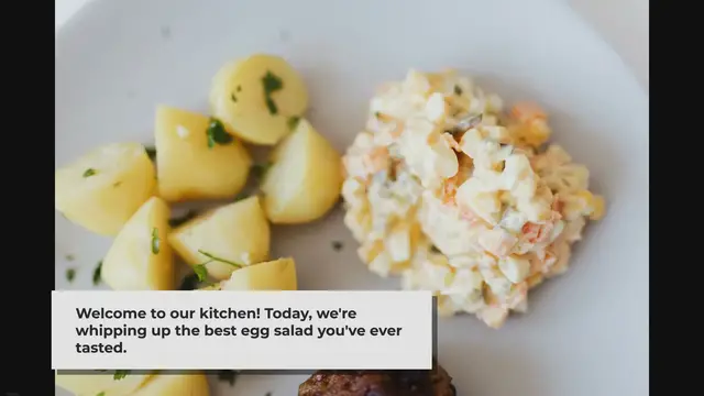 Video thumbnail for Elevate Your Lunch with the Ultimate Egg Salad Recipe!