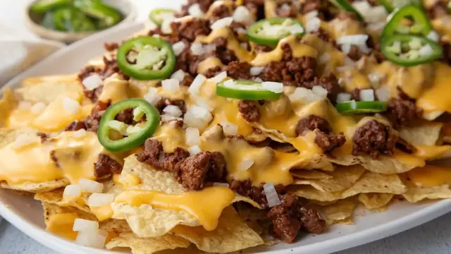 'Video thumbnail for Sweet And Savory Sloppy Joe Nachos Recipe'