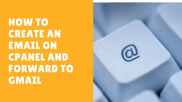Video thumbnail for How To Create an Email Using Cpanel and Forward to Gmail Quick and Easy